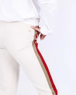 La Piscine Paris Pantalon droit à bandes latérales SVNTY*Femme Pantalons