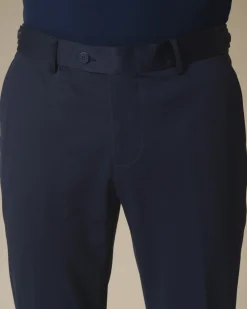 La Piscine Paris Pantalon droit en coton mélangé Blue Industry*Homme Pantalons