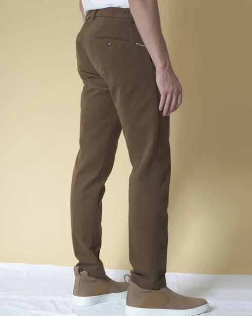 La Piscine Paris Pantalon droit en gabardine de coton Cruna*Homme Pantalons