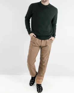 La Piscine Paris Pantalon droit en laine Maison Flâneur*Homme Pantalons