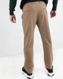 La Piscine Paris Pantalon droit en laine Maison Flâneur*Homme Pantalons