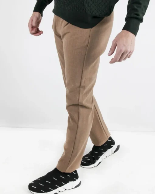 La Piscine Paris Pantalon droit en laine Maison Flâneur*Homme Pantalons