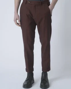 La Piscine Paris Pantalon droit en laine mélangée Cruna*Homme Pantalons