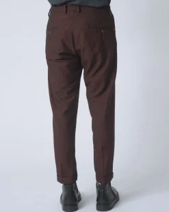 La Piscine Paris Pantalon droit en laine mélangée Cruna*Homme Pantalons