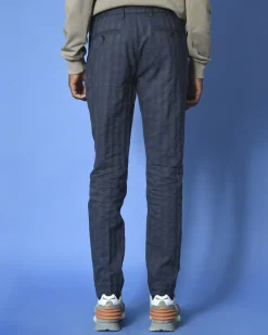 La Piscine Paris Pantalon droit en sergé de tencel mélangé Ly Adams*Homme Pantalons