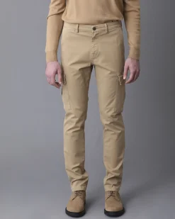 La Piscine Paris Pantalon droit en toile de coton mélangé Seven For All Mankind*Homme Pantalons