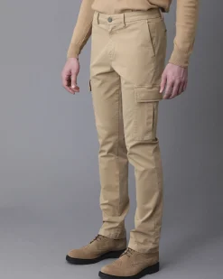 La Piscine Paris Pantalon droit en toile de coton mélangé Seven For All Mankind*Homme Pantalons