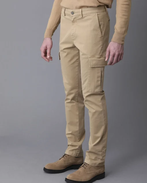 La Piscine Paris Pantalon droit en toile de coton mélangé Seven For All Mankind*Homme Pantalons