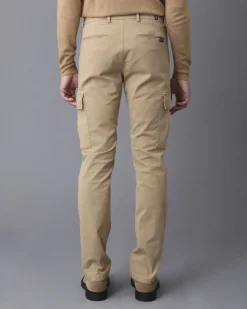 La Piscine Paris Pantalon droit en toile de coton mélangé Seven For All Mankind*Homme Pantalons