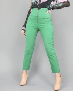 La Piscine Paris Pantalon droit raccourci Space Simona Corsellini*Femme Pantalons