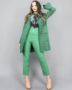 La Piscine Paris Pantalon droit raccourci Space Simona Corsellini*Femme Pantalons