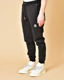 La Piscine Paris Pantalon en coton à imprimé John Richmond*Homme Sportwear|Pantalons
