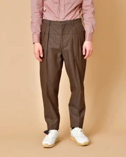 La Piscine Paris Pantalon en coton à quatre pinces Gabriele Pasini*Homme Pantalons