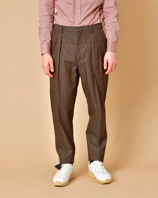 La Piscine Paris Pantalon en coton à quatre pinces Gabriele Pasini*Homme Pantalons