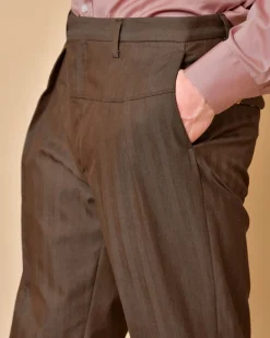 La Piscine Paris Pantalon en coton à quatre pinces Gabriele Pasini*Homme Pantalons