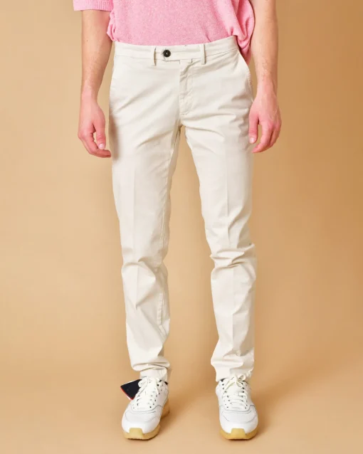 La Piscine Paris Pantalon en coton à coupe droite Bro Ship*Homme Pantalons