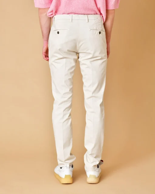 La Piscine Paris Pantalon en coton à coupe droite Bro Ship*Homme Pantalons