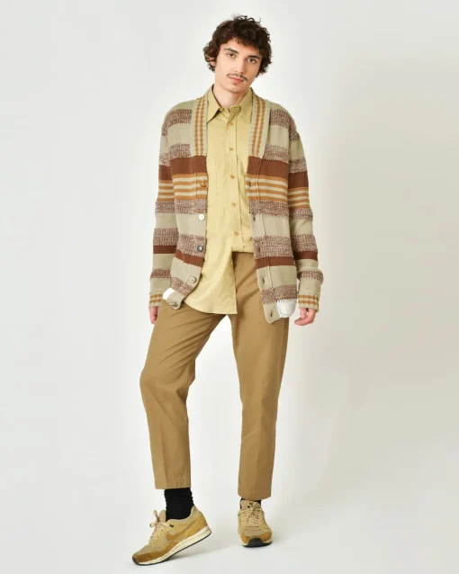 La Piscine Paris Pantalon en coton carotte Re-Worked*Homme Pantalons