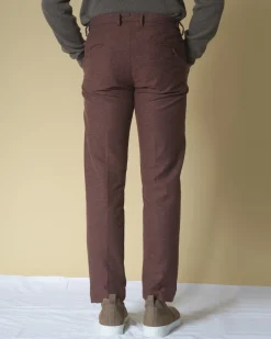 La Piscine Paris Pantalon en coton et laine mélangés Cruna*Homme Pantalons