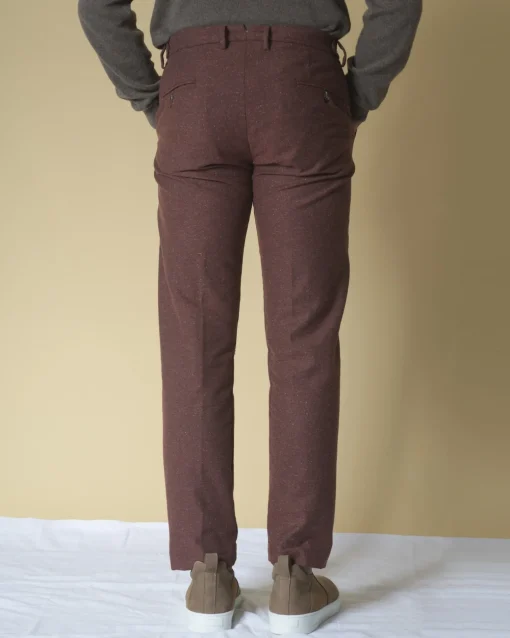 La Piscine Paris Pantalon en coton et laine mélangés Cruna*Homme Pantalons