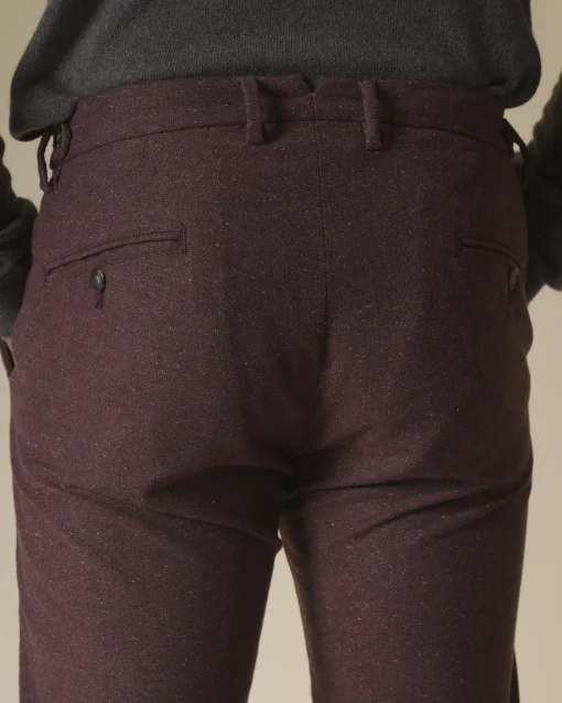 La Piscine Paris Pantalon en coton et laine mélangés Cruna*Homme Pantalons