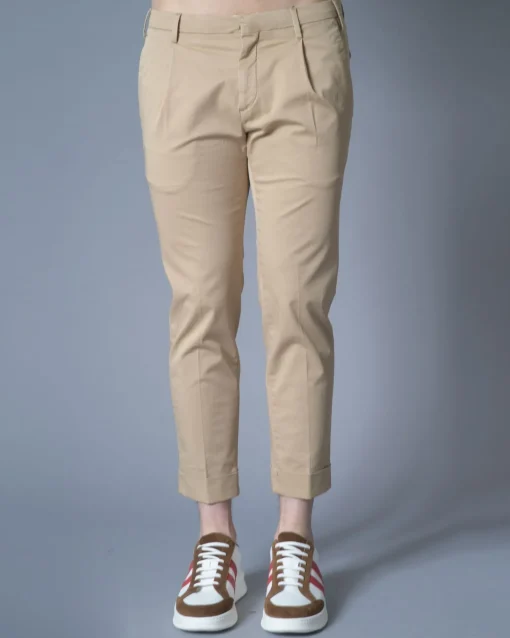 La Piscine Paris Pantalon en coton et stretch plissé Not to be found*Homme Pantalons