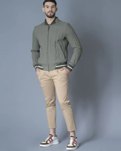 La Piscine Paris Pantalon en coton et stretch plissé Not to be found*Homme Pantalons
