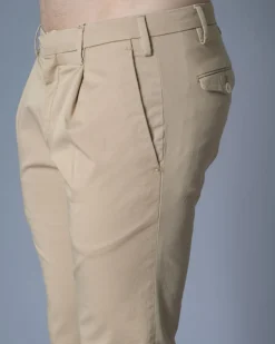 La Piscine Paris Pantalon en coton et stretch plissé Not to be found*Homme Pantalons