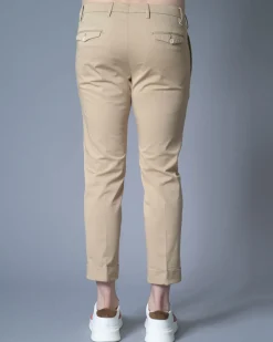 La Piscine Paris Pantalon en coton et stretch plissé Not to be found*Homme Pantalons