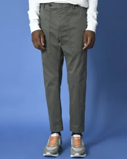 La Piscine Paris Pantalon en coton à poches cargos Ly Adams*Homme Pantalons