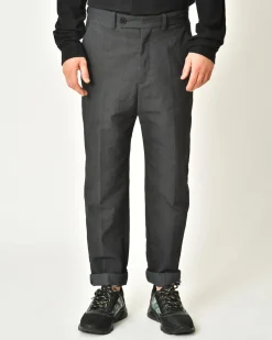 La Piscine Paris Pantalon en coton mélangé à rayures Ixos*Homme Pantalons