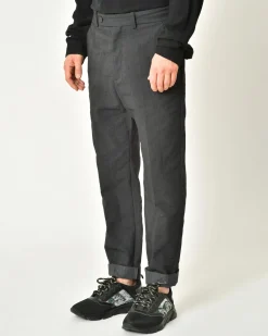 La Piscine Paris Pantalon en coton mélangé à rayures Ixos*Homme Pantalons