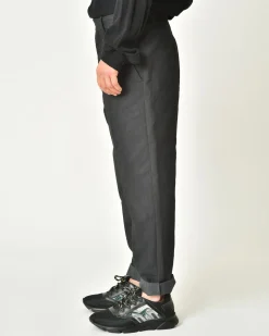 La Piscine Paris Pantalon en coton mélangé à rayures Ixos*Homme Pantalons