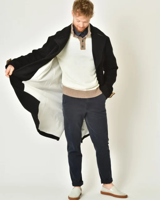 La Piscine Paris Pantalon en coton mélangé Ixos*Homme Pantalons