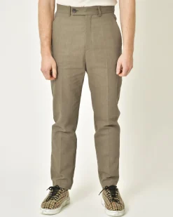 La Piscine Paris Pantalon en coton mélangé texturé Ixos*Homme Pantalons