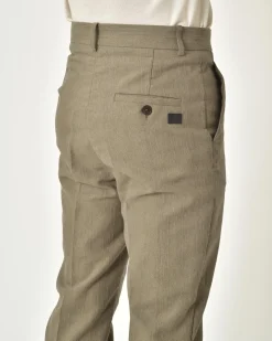 La Piscine Paris Pantalon en coton mélangé texturé Ixos*Homme Pantalons