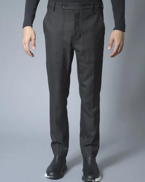 La Piscine Paris Pantalon en coton à poches cargos Ly Adams*Homme Pantalons