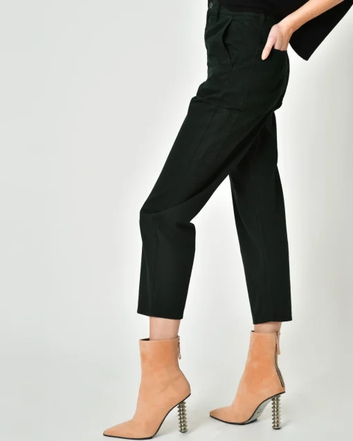 La Piscine Paris Pantalon en coton raccourci Chloé Stora*Femme Pantalons|Bas Femme