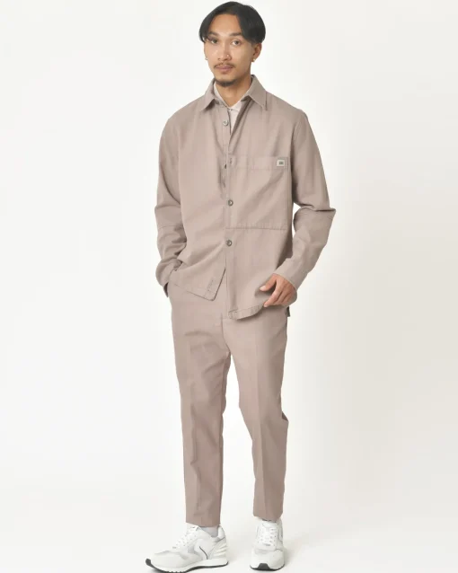 La Piscine Paris Pantalon en coton coupe droite Ixos*Homme Pantalons