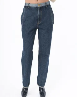 La Piscine Paris Pantalon en denim McQ Alexander McQueen*Femme Jeans|Bas Femme