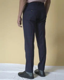 La Piscine Paris Pantalon en laine à carreaux Cruna*Homme Pantalons