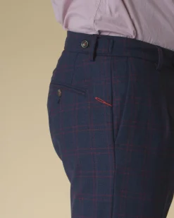 La Piscine Paris Pantalon en laine à carreaux Cruna*Homme Pantalons