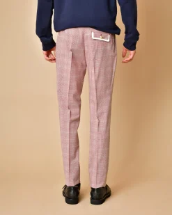 La Piscine Paris Pantalon en laine à carreaux Lords & Fools*Homme Pantalons
