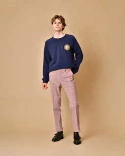 La Piscine Paris Pantalon en laine à carreaux Lords & Fools*Homme Pantalons