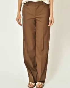 La Piscine Paris Pantalon en laine à coutures apparentes Malloni*Femme Pantalons|Bas Femme