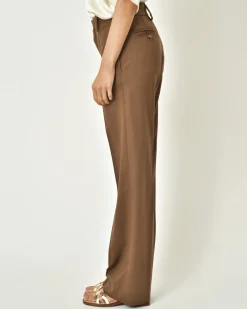 La Piscine Paris Pantalon en laine à coutures apparentes Malloni*Femme Pantalons|Bas Femme