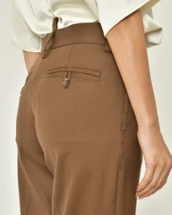 La Piscine Paris Pantalon en laine à coutures apparentes Malloni*Femme Pantalons|Bas Femme
