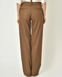 La Piscine Paris Pantalon en laine à coutures apparentes Malloni*Femme Pantalons|Bas Femme
