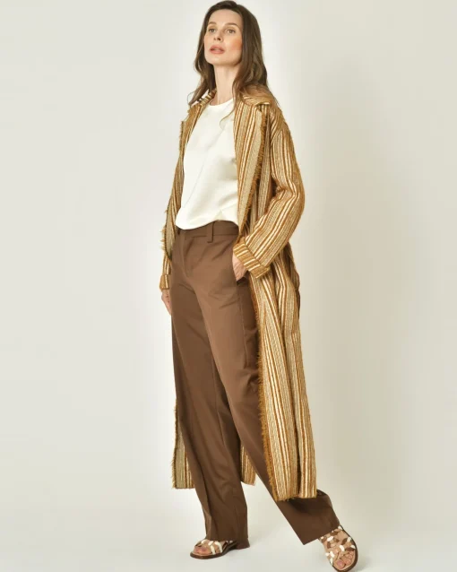 La Piscine Paris Pantalon en laine à coutures apparentes Malloni*Femme Pantalons|Bas Femme