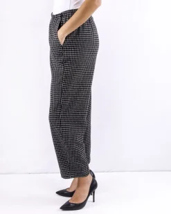 La Piscine Paris Pantalon en laine bicolore à carreaux Forte Forte*Femme Pantalons